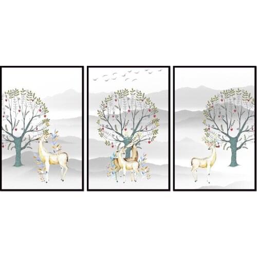 Factory wholesale (No Framed) Modern feather series Canvas Print On Canvas Printing Wall Pictures 12YM-A-633