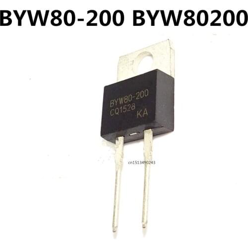 Original New 5PCS / BYW80-200 BYW80 TO-220-2 TO220
