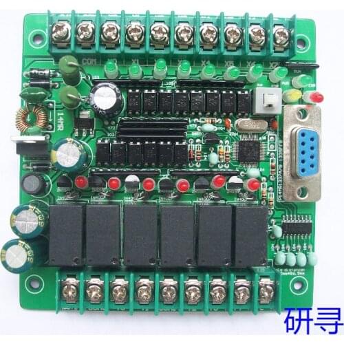 PLC Industrial Control Board Relay Control Board Programmable Controller Single Chip Microcomputer Control Board FX1N-14MR