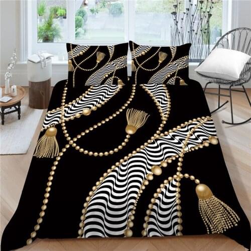 Luxury Duvet Cover Set Queen Bedding Set 2/3 Pcs Unique Design Bed Set Bedroom Decoration
