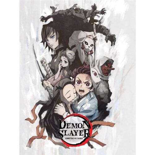 RuleMylife Demon Slayer Removable colored car stickers for volkswagen bmw e46 bmw e90 passat b6 car sticker automobile car accessories