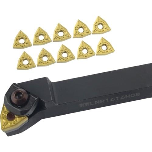 WWLNL1616 WWLNR2020 WWLNR2525 WWLNR3232 Lathe Tools CNC Machining Boring Bar WNMG08 Carbide Inserts External Turning Tool Holder