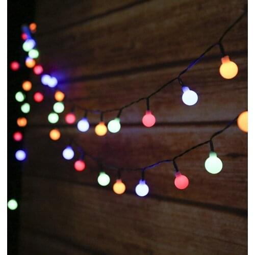 Outdoor sun lamp wreath, 6.9m solar platform IP44 waterproof LED 50, 8 lighting modes, suitable for indoor and outdoor