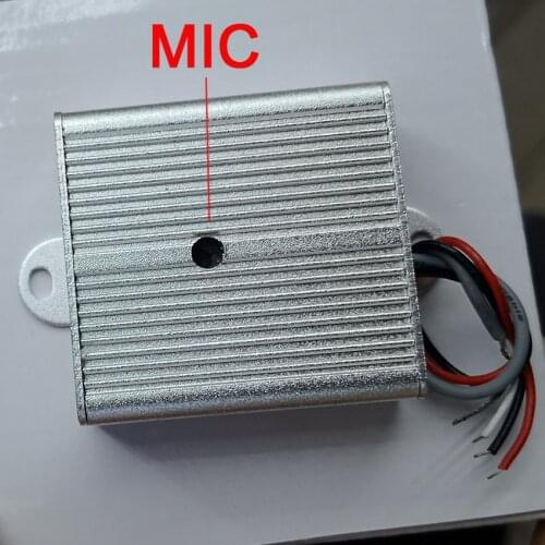 High Sensitive Pickup Audio Mic waterproof Metal Case Mini Microphone for Cctv Security Camera DVR System