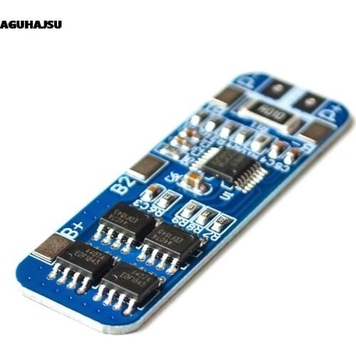 3S 10A 12V Lithium Battery Charger Protection Board Module for 3pcs 18650 Li-ion Battery Cell Charging BMS 10.8V 11.1V 12.6V
