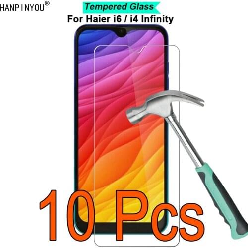 10 Pcs/Lot For Haier I6 / I4 Infinity 9H Hardness 2.5D Ultra-thin Toughened Tempered Glass Film Screen Protector Guard