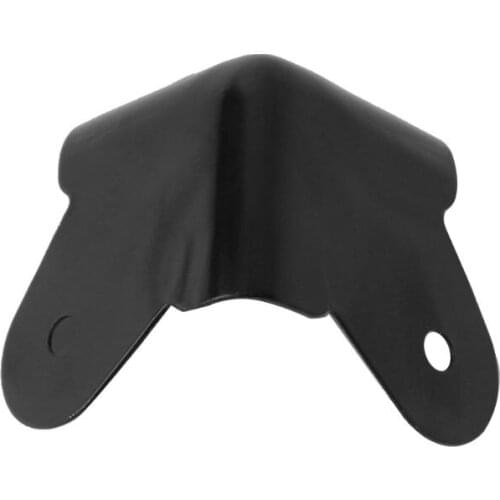 4PCS Speaker Corners Metal Angle Rounded Protector Guitar Amplifier Stage Cabinets Accessories Black P82A