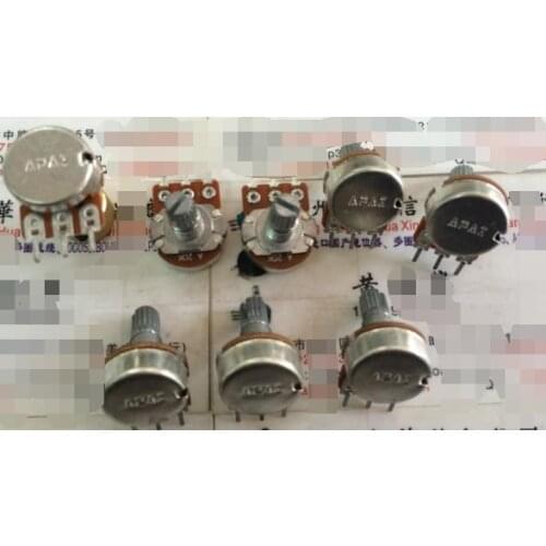 5pcs/lot APAI 148 single potentiometer A20K handle length 15MM flowers
