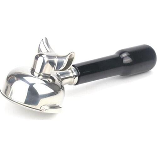 58MM Stainless Steel Coffee Machine Bottomless Filter Holder Portafilter for Rocket/ Expobar Double Mouth/ E61/ FAEMA