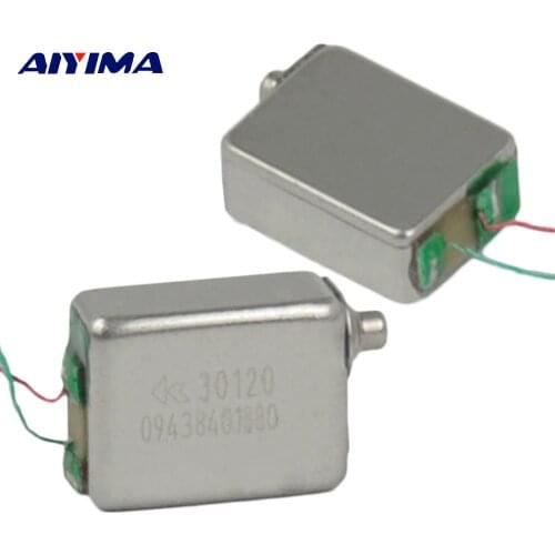 AIYIMA 2Pcs Mini Dynamic Iron Horn Speakers CI-30120 Hearing Aids Speaker Low Frequency Ear Speaker Balanced Armature Receivers