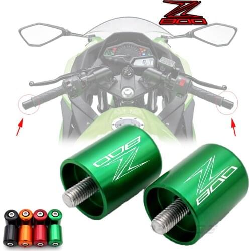 For KAWASAKI Z800 Z 800 2013 2014 2015 2016 2017 18 Motorcycle Accessories CNC Aluminum Handlebar Handlebar Ends Bar Cap Slider