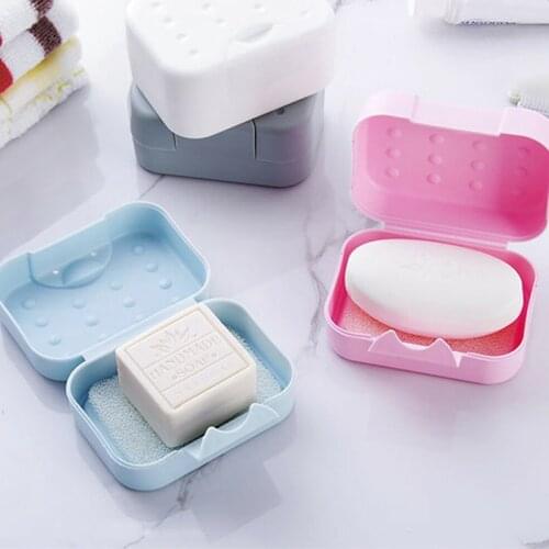 Travel Soap Dish Box Case Mini Portable Holde Brand New Easy Carry Soap Box Soap Holder Travel Soap Box Case Dropshipping