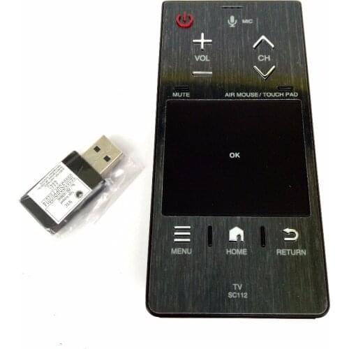 Original TV Voice Remote Controller Fit For Sharp TV Voice Control Touch PAD Remote Control SC 112 36004/SDPPI/2014 With USB