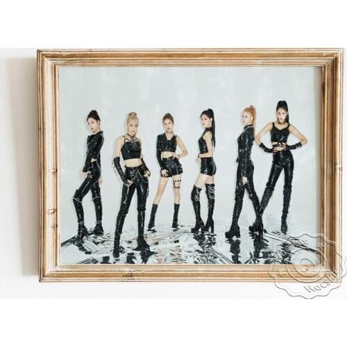 K-pop Music Female Group Everglow Poster, Sexy Beauty Portrait Fans Club Collection, Cool Girl Star Art Prints Wall Home Decor