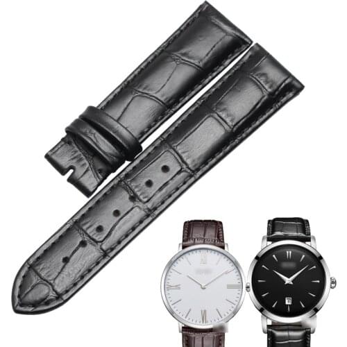 WENTULA watchbands for BOSS calf-leather band cow leather Genuine Leather leather strap watch band man 22MM