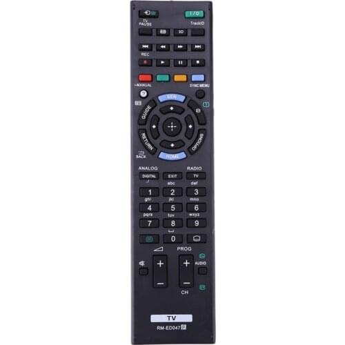 ALLOYSEED Replacement TV Remote Control Universal Television Plastic Remote Controller Suitable for Sony TV RM-ED047