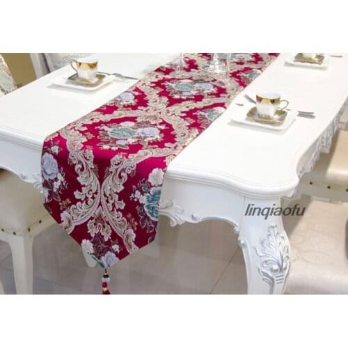 Modern and simple table runner cloth art, European-style coffee table table decoration table runner