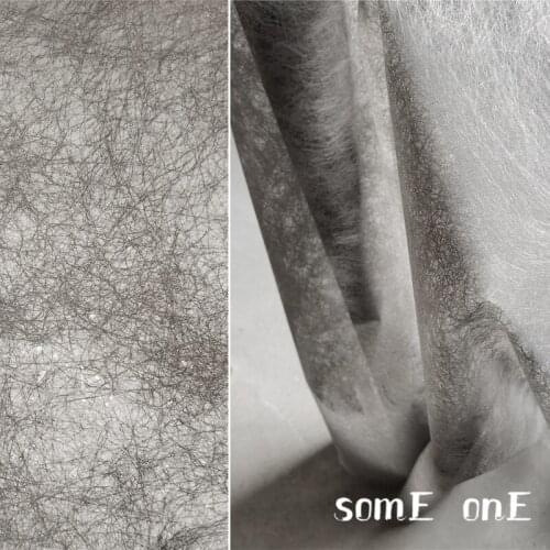 New Linear Texture Mesh Cloth Gray DIY Patchwork Photo Props Background Decor Clothing Creative Graduation Designer Fabric