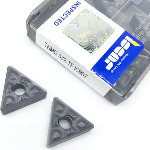 20PCS TNMG160408 TF IC907/ IC908 External Turning Tools TNMG 160408 Carbide inserts Lathe cutter Cutting Tool CNC Tools