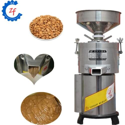 Peanut butter maker high quality groundnut hazelnut paste mill grinder almond cashew nut tahini grinding machine