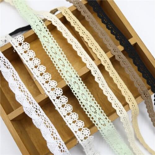 1m Many High Quality White Lace Cotton Lace Sewing Home Furnishing Garment Accessories Diy Material