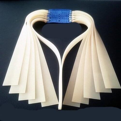 1pcs 0.5-1.5mm Powerful Thickness Rubber Band Flat High Elasticity Slingshot Shooting Hunting Accessories Outdoor Shooting