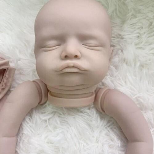 20 Inches Reborn Doll Kits Vinyl Dolls Unpainted Unfinished Gift Toys DIY Blank Children For Girl Part N1U9