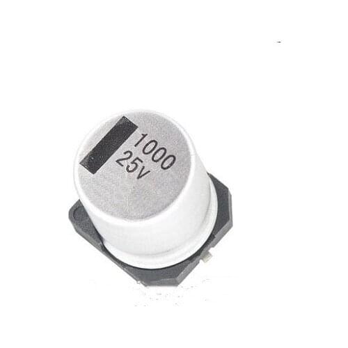 SMD aluminum electrolytic capacitor 25V 1000UF 12X13.5 1000UF 25V 12*13.5mm Original new