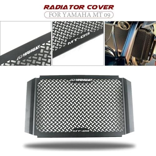 For Yamaha MT09 MT 09 MT-09 SP 2017 2018 2019 2020 Motorcycle Part Aluminum Radiator Protective Cover Guard Grille Protect