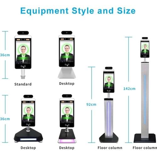 Guangdong Facial Face Recognition Temperature Measuring Instrument Thermal Camera Infrared Thermal Imager