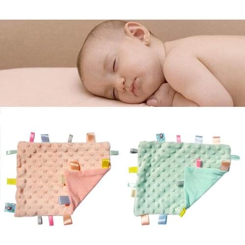 Newborn Soft Convenient Practical Durable Comfortable Feeding Towel Absorbent Drooling Bib Comforting Handkerchief Washcloth