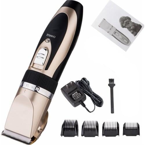 Professional Grooming Kit Rechargeable Pet Cat Dog Hair Trimmer Electrical Clipper Shaver Haircut Machine Animal ClippersCutter