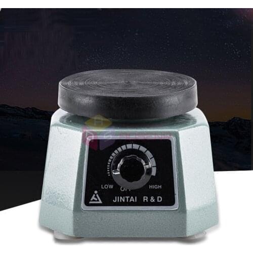 110V/220V Dental Laboratory Tool Dental Plaster Vibrator JT-014 Round Shaker Vibrator Oscillator Mixing Plaster Gypsum Pouring