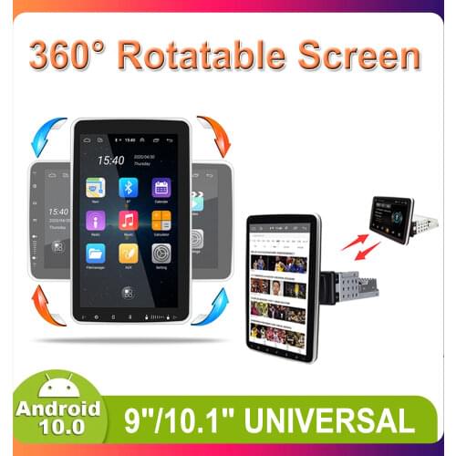 Universal 1 Din Car Multimedia Player 9/ 10inch Touch Screen Autoradio Stereo Video GPS WiFi Auto Radio Android Video Player