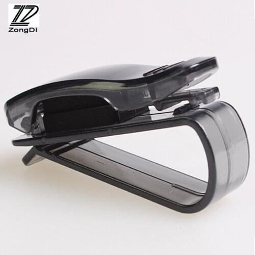 ZD 1Pcs car glasses folder S-type Glasses / Paper clip for Seat Leon Ford Focus 2 3 Fiesta Kuga Ranger Ecosport Chevrolet Cruze