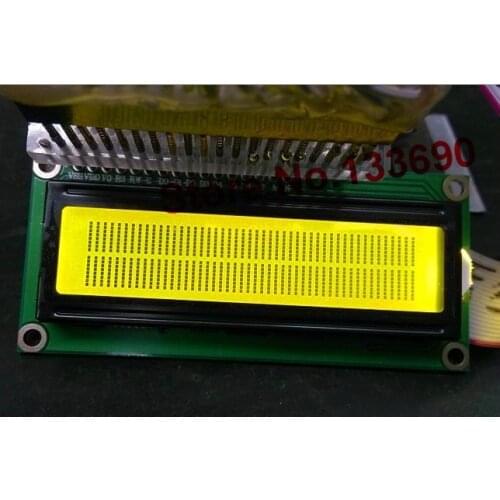3.3v 16*2 Character LCD Display LCM 1602 16X2 162 Yellow green display HD44780 Yellow blacklight character for 51 stm32 uno r3