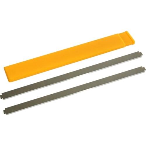1 pair 13" 330mm HSS Planer Blades Thicknesser Knives 13"x3/4"x1/16" Woodworking Tools for Ridgid TP1300 Wood Planer Blade