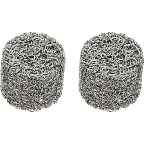 4pcs Stainless Steel Replacement Washer Foam Snow Lance Pressure Car Foam Mesh Filter