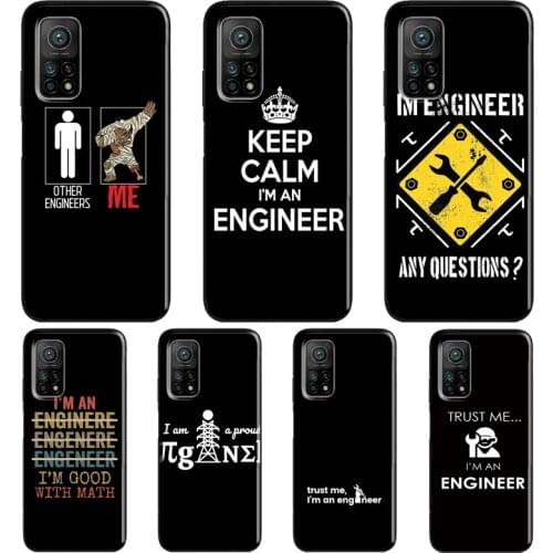 I m An Engineer I m Good At Maths Case For Xiaomi Mi 11 Ultra 9 10 Lite Mi 10T Pro Note 10 Lite Cover For POCO X3 Pro M3 F3
