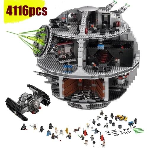 KING 81061 Death Star Building Blocks Star Plan Wars Toy Bricks Compatible with 05063 180019 60010 toy for boy gifts