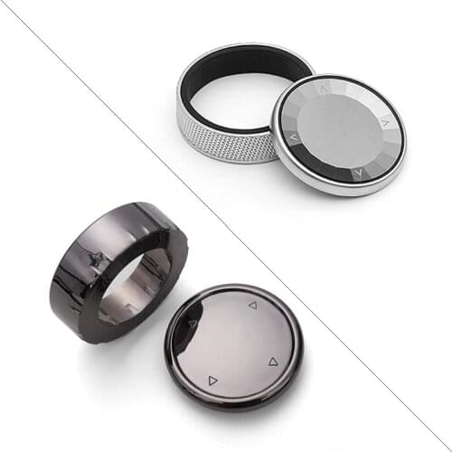 Crystal/Ceramic Car Multimedia Button Cover Knob Sticker for BMW E90 E91 F10 F18 F20 F22 F30 F32 F25 E70 E71 1/2/3/4/5/7 Series