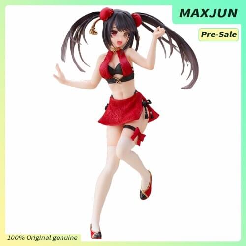 MAXJUN Pre-sale Anime DATE A LIVE Figure TAITO Tokisaki Kurumi Three Kingdoms Swimsuit 20cm PVC Model toys sexy Action figure