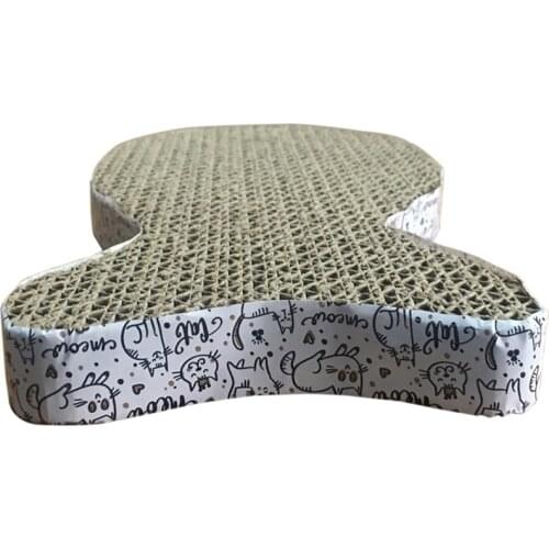 Fashion Pet Cat Toys Scratching Posts Cat Scratch Pad Corrugated Pad Kitten Corrugated Paper Pad Cats Grinding Nail Scraper Mat