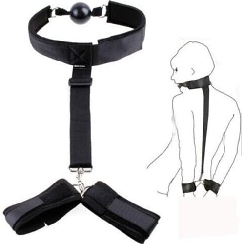 Handcuffs Bdsm Toys Bondage Gear Adults Toys Womens Sex Toys Adult Game Mouth Gag Sex Shop Bondage Equipment Toys for Adults 18