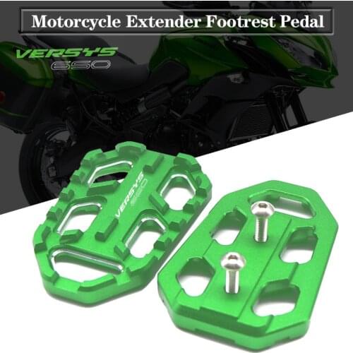 Fit For KAWASAKI VERSYS650 VERSYS 650 2017 2018 2019 Motorcycle Rear Foot Brake Lever Peg Pad Enlarge Extender Footrests Pedals