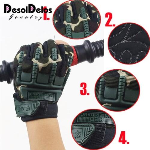 5-13 Years old Kids Tactical Fingerless Gloves Military Armed Anti-Skid Rubber Knuckle half Finger Boys Girls Children Gloves