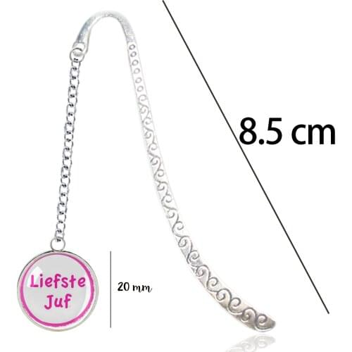 VOOR DE Liefste Juf leukste Meester Glas Marque Pages Bookmark Signet bedankt juf cadeau Letter Thank You Dear Teacher Gifts