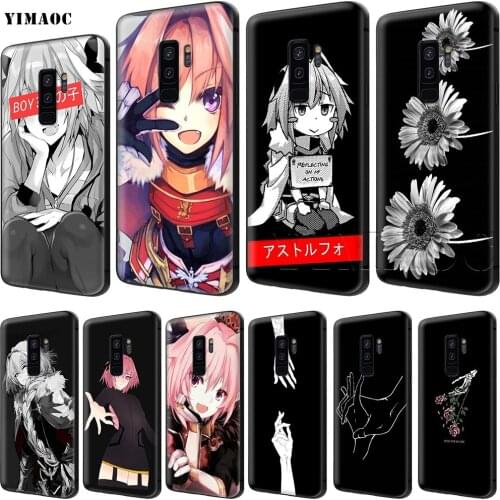 YIMAOC Astolfo Soft Silicone Case for Samsung Galaxy S6 S7 Edge S8 S9 Plus A3 A5 A6 Note 8 9