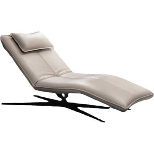 Zq Multifunctional Electric Lifting Single Recliner Leisure Space Capsule Chair Leather Sofa