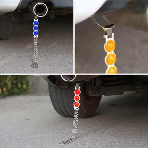 Car Reflective Conductive Tape Auto Grounding Chain Anti-Static Strip Metal Electrostatic Belt Prevent Accidents Warning